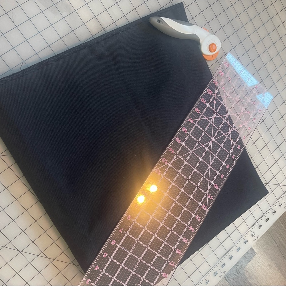 Denim by the yard- black